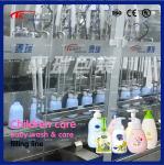 CE Volumetric Bottle Dishwashing Liquid Filling Machine For Baby Cleanser