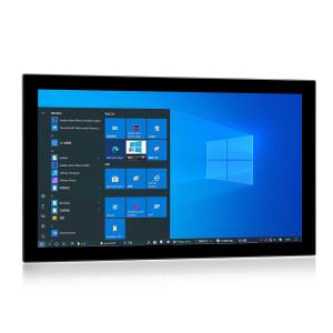 Wholesale J1900 CPU Industrial Panel PC Capacitive Touch 24 Inch Front IP66 Waterproof from china suppliers