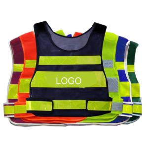 Wholesale Safety Reflective Vest Security Products Engineering Vest Logo Customized from china suppliers