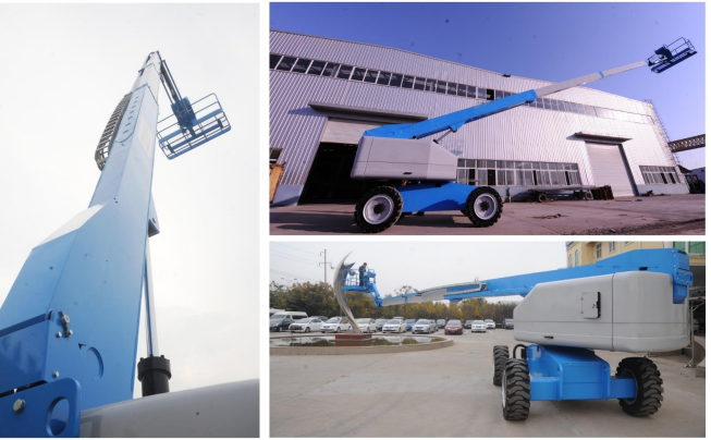 Food Beverage 7400 kg SNSC 5 ton Telehandler 7-14M Telescopic Handler Forklift Boom Loader