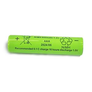 Wholesale ROSH CE Nickel Metal Hydride Cell 2600mah 800mah Cylindrical NiMh AAA Battery from china suppliers