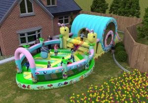 Wholesale Versatile Safe Snail Theme Blow Up Play Park / Indoor Inflatable Park from china suppliers