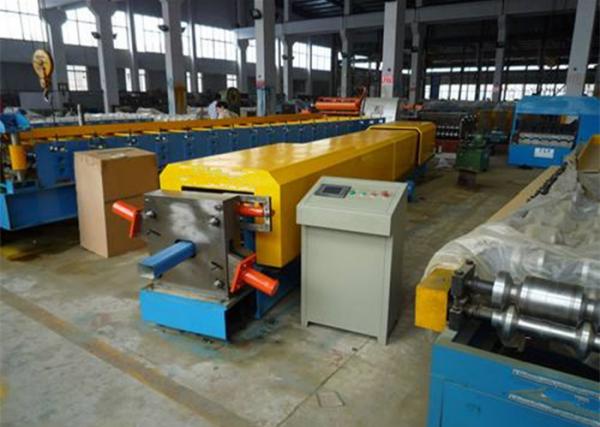 Quality 4kw Aluminium Gutter Roll Forming Machine With Metal Sheet Bending Machine for sale