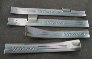 Wholesale Inner And Outer Side Door Sill Plates For Suzuki Vitara 2015 , Stainless Steel Material from china suppliers