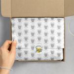 Custom Color 23gsm Logo Printed Tissue Paper Clothing Packaging