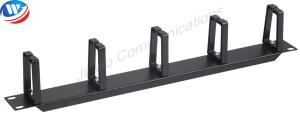 Wholesale 19inch 1U Cable Management With 5PCS Plastic Rings from china suppliers