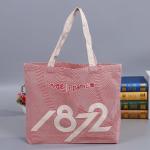 High Capacity Durable Reusable Cotton Shopping Bags Ladies Fashion Handbags