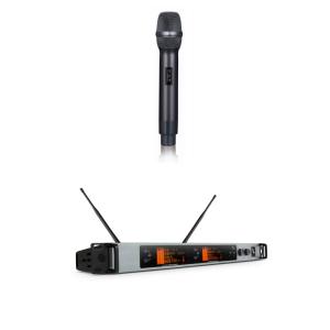 Wholesale 100-240VAC UHF Wireless Microphone Design For Stage Live House Show Studio from china suppliers