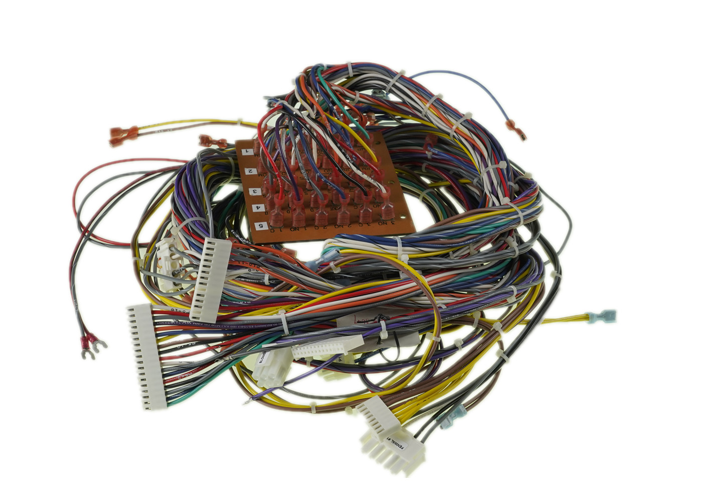7A Material Copper Industrial Wire Harness Length Customized