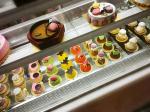 Omni Directional Cake Display Refrigerator Marble Anticorrosive