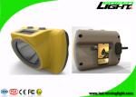 Small Size Cordless Mining Cap Lamps 13000lux High Brightness Lightweight Handy