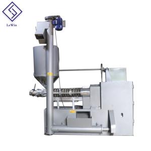 Wholesale Screw Cold Press Oil Extractor Sunflower Oil Expeller Machine 1900kg Weight from china suppliers