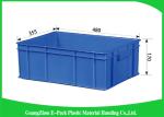 Top Plastic Solid Stacking Storage Bins , Agriculture Large Plastic Storage