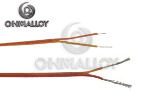 Wholesale 0.25mm Red / Yellow Thermocouple Cable Type K KX Extension Wire Anti Oxidizing from china suppliers