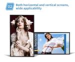 Gas Station Commercial Monitors Digital Signage Multi Touch Screen 65"