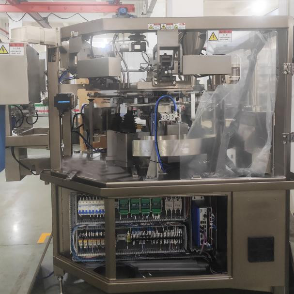 Stianless Steel Auto Packing Machines PLC Control Customizable Packaging Size