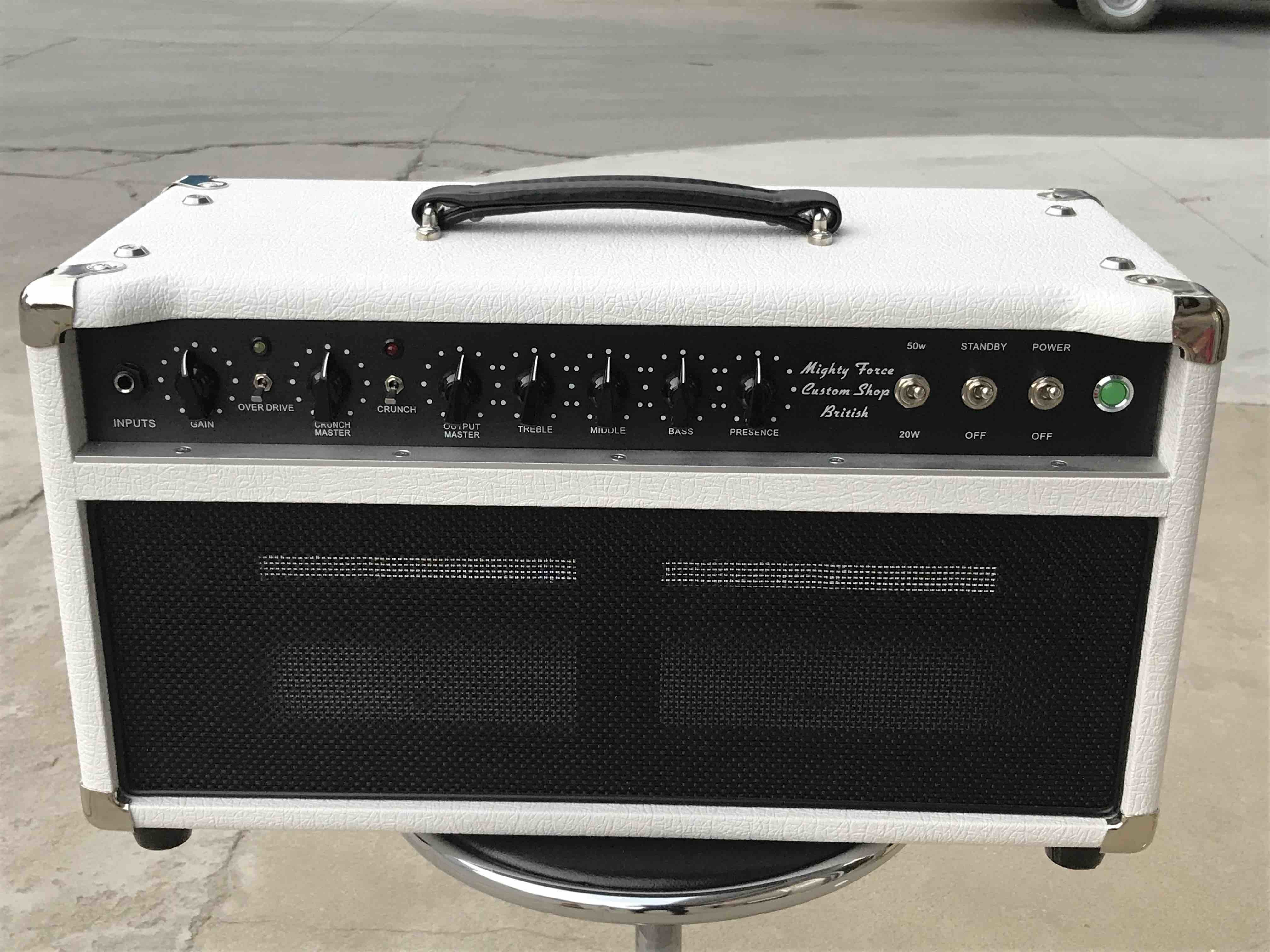 Grand Amplifier Head JCM25/50 "Silver Jubilees" 2555 or 2550 style 2 Channel 50Watt Guitar Amplifier Head Free Shipping