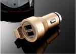 PC + Aluminium 2 USB 3.4A Quick Charge Car Charger For IPhone And Samsung