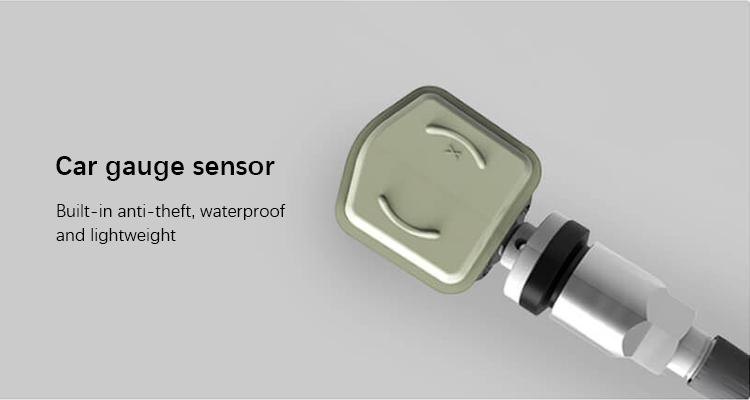 70mai Tire Pressure Monitoring System for Car Mobile APP Control LED Screen Solar Power 4 Sensors 70Mai security Alarm