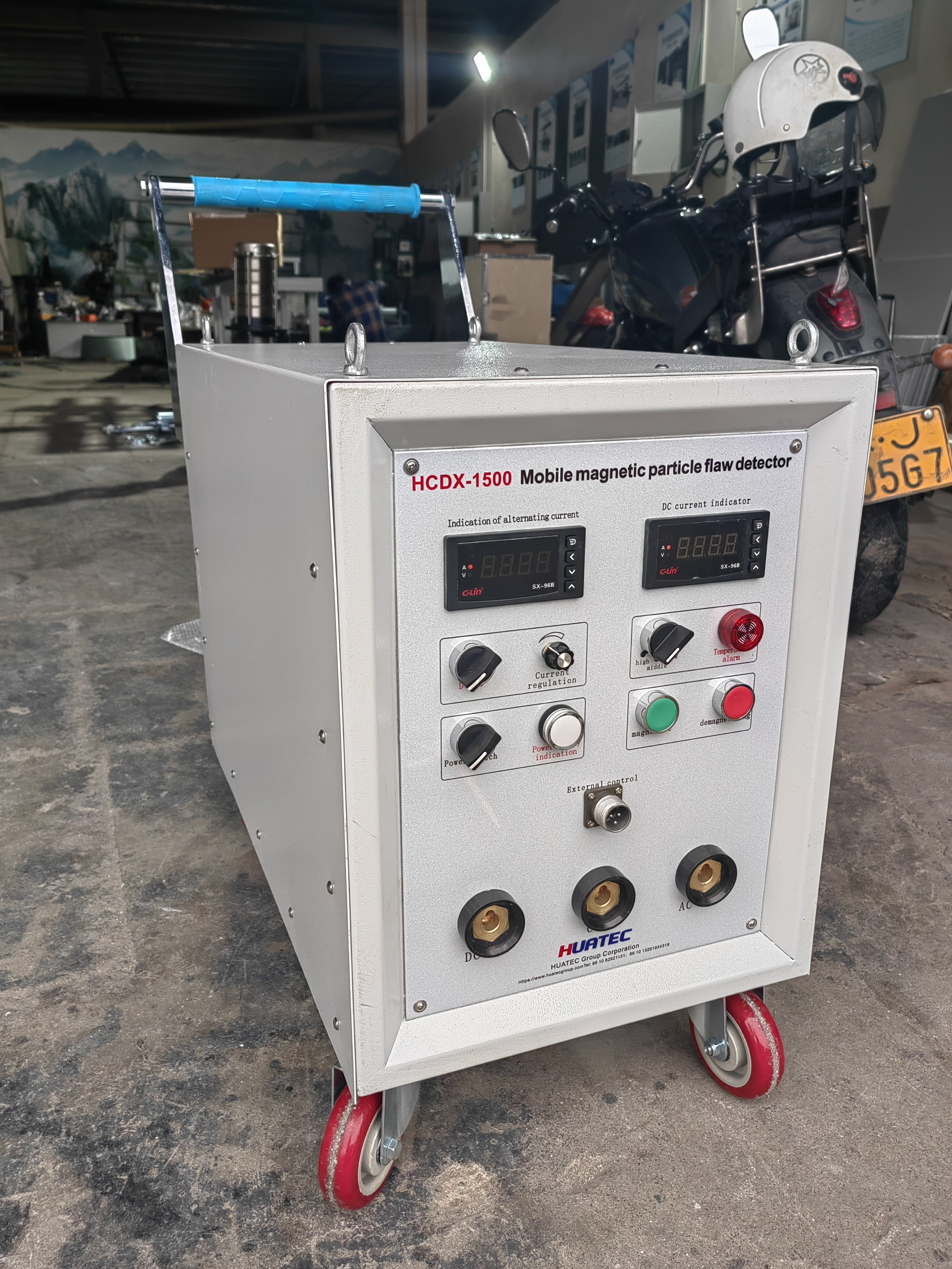 HUATEC HCDX1500 AC / HWDC Movable Magnetic Particle Flaw Detector