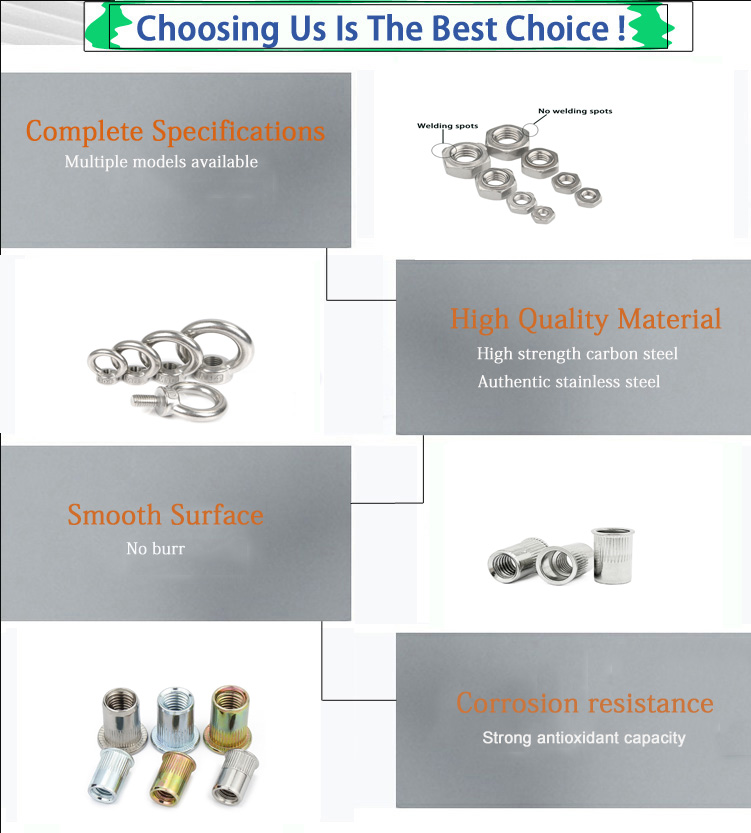 SS304 316 Zinc Coated Hex Weld Nuts M4 M5 M6 M8 M10 M12 ISO GB Mining Spot Weld Nut