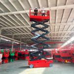 230kg 450kg Self Propelled Scissor Lifts Electric Aerial Work Lifting Platform