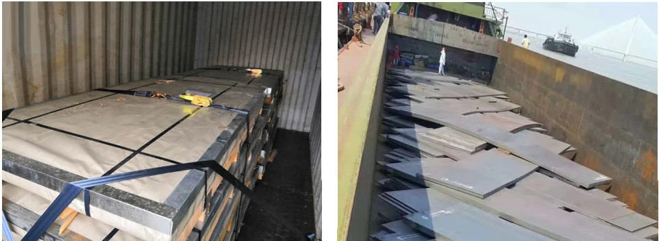 Sj235jr S355jr Mild Carbon Steel Plate Galvanized / Color Coated