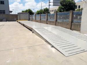 Wholesale 4.5M Prefabricated Concrete Truck Scale Weighbridge Anti Oxidation Reinforced from china suppliers