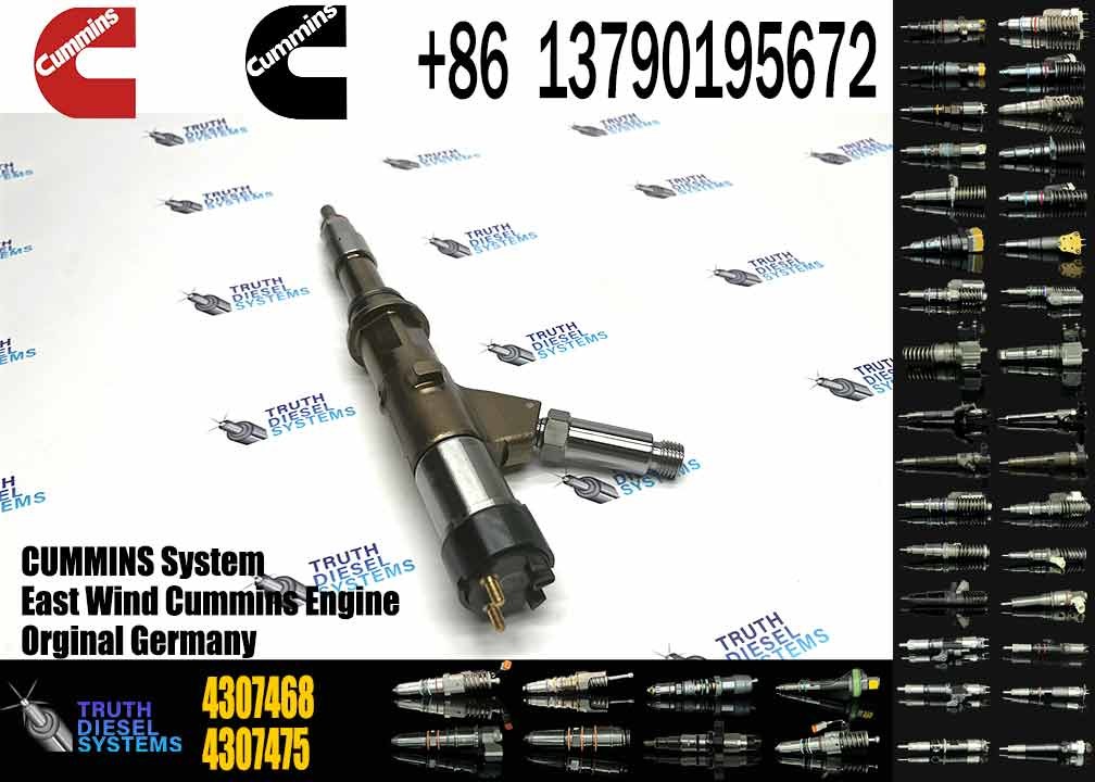 Common rail injector fuel injecto 4307475 4307468 5461710 5491515 for ISG Excavator Engine