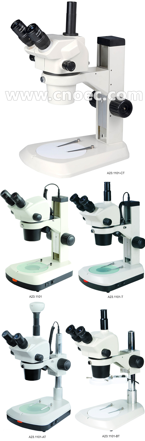 Trinocular Zoom Stereo Optical Microscope 0.63-5X , A23.1101
