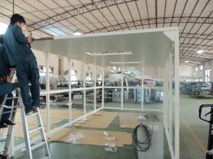 Wholesale Compact Air Purification Equipment Softwall Clean Room With Anti Staic Grid Curtain from china suppliers