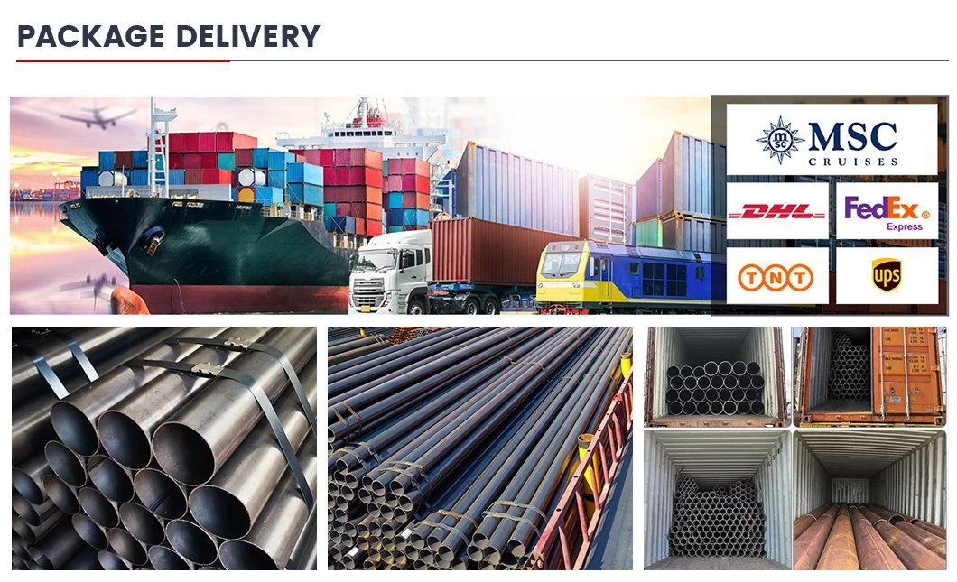 Factory Direct Sales Welded Pipe ASTM A53 A106 Q195 Q235B 1045 Round Hot Rolled Steel Pipe/Welded or Seamless Mild Carbon Steel Pipe with After-Sale Service