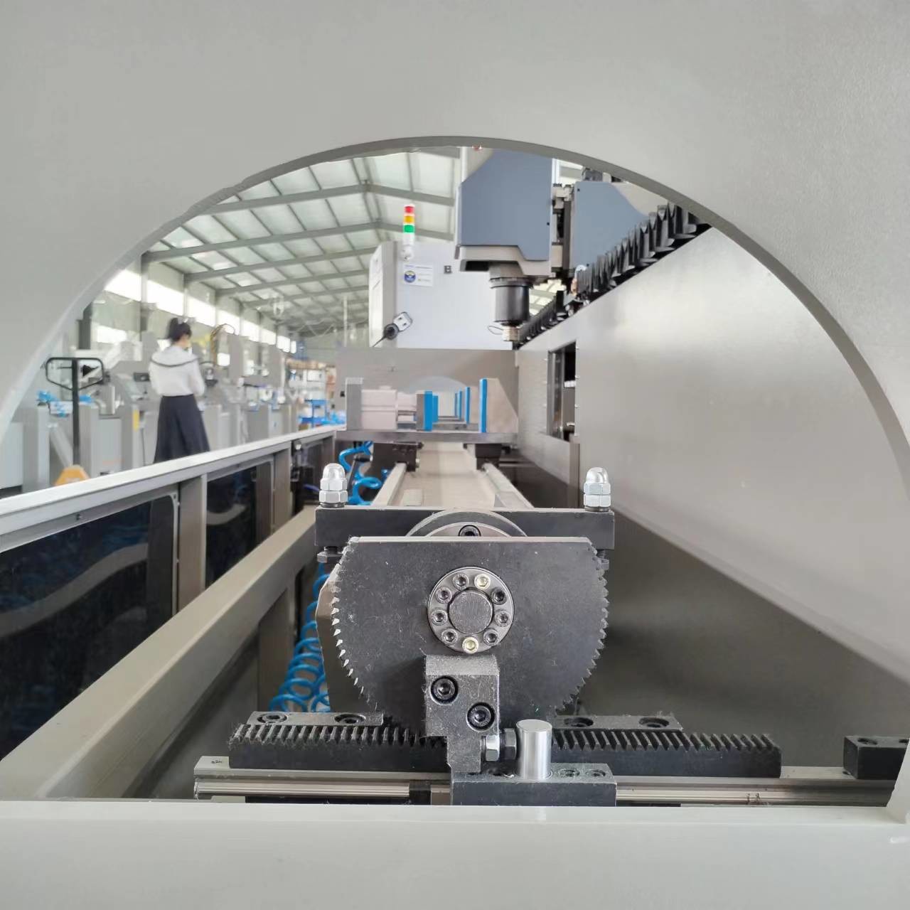 3 Axis CNC Aluminium Profile Drilling Milling Machine For Window And Door Area