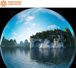 Wholesale 5d Vr Cinema Simulator 180 Super Strong Ball Screen Audiovisual Impact from china suppliers