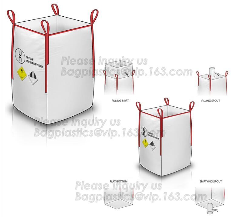 superior quality polypropylene jumbo bag,polyethylene sandbags scrap woven pp bulk bag, pp big jumbo bag for sand, pack