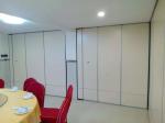 Sliding Movable Office Acoustic Room Dividers with Aluminium Track Melamine