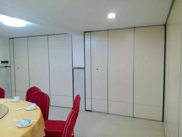 Sliding Movable Office Acoustic Room Dividers with Aluminium Track Melamine