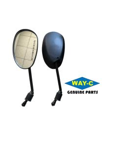 Wholesale TVS ROCKZ 125 Motorcycle Retroviseur L R Side Rearview Mirror R1220640 / R1220630 from china suppliers