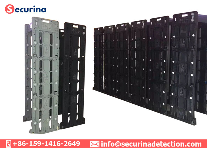 Hotel Airport Security Walk Through Metal Detector , Security Gate Scanner Easy To Move