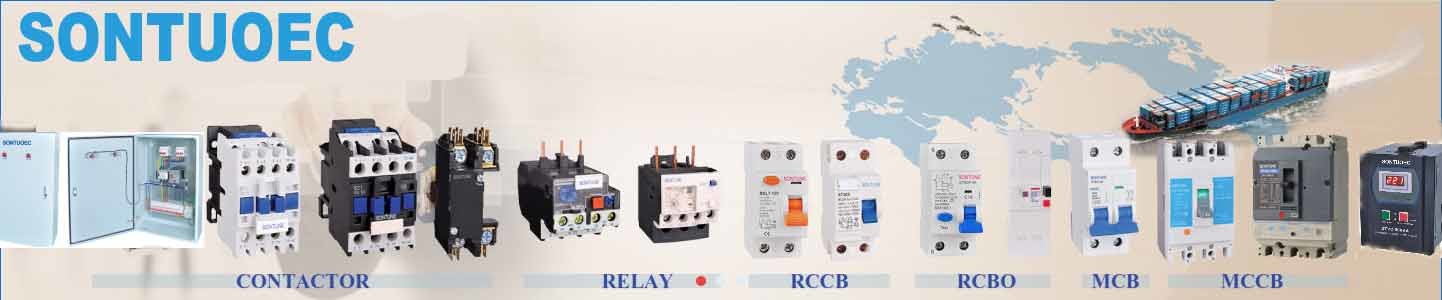 Overload Protection RCBO Circuit Breaker Plastic Texture 40A