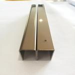 Brushed Finish Black Stainless Steel U Channel U Shape Profile Trim 201 304 316