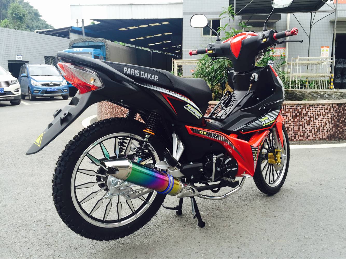 2022 Classic food delivery Design Super Cub moped lifan Motorcycle Moped Moto 110CC cheap import motorcycles