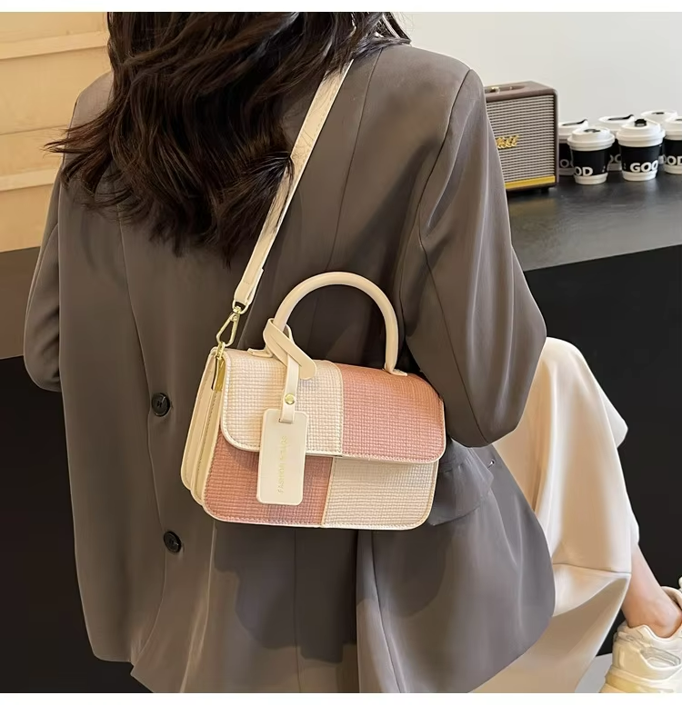 Sophisticated PU Leather Tote Bag for Women Water Resistant and Zippered