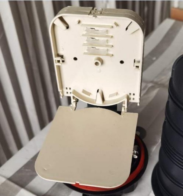 IP68 Optical Fiber Cable Joint Closure PP ABS 9 Ports 288 Cores