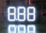 60Hz 50Hz Electronic LED Gas Price Signs Wireless Control Or RS232