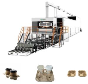 Wholesale Pulp Molding Coffee Cup Tray Machine from china suppliers