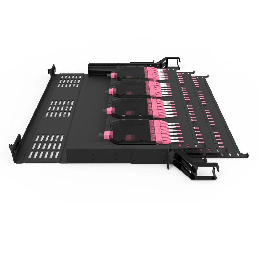 6-48 Port Sliding ODF Fiber Optic Patch Panel For Data Center
