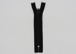 Wholesale Short Skirt 4 Inch Metal Dress Zips Semi - Auto Lock Black Tape Close End Brass Zipper from china suppliers