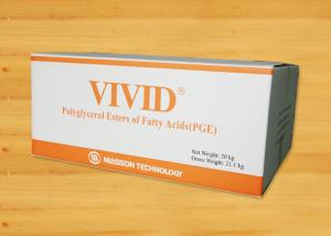 Wholesale Ice-cream Ingredients Polyglycerol Esters Of Fatty Acids (PGE) Food Additive Emulsifier PGE155 E475 from china suppliers