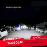 Motorcycle LED Chip Bi Laser Headlight Bulbs ，5500K Laser Beam Headlights